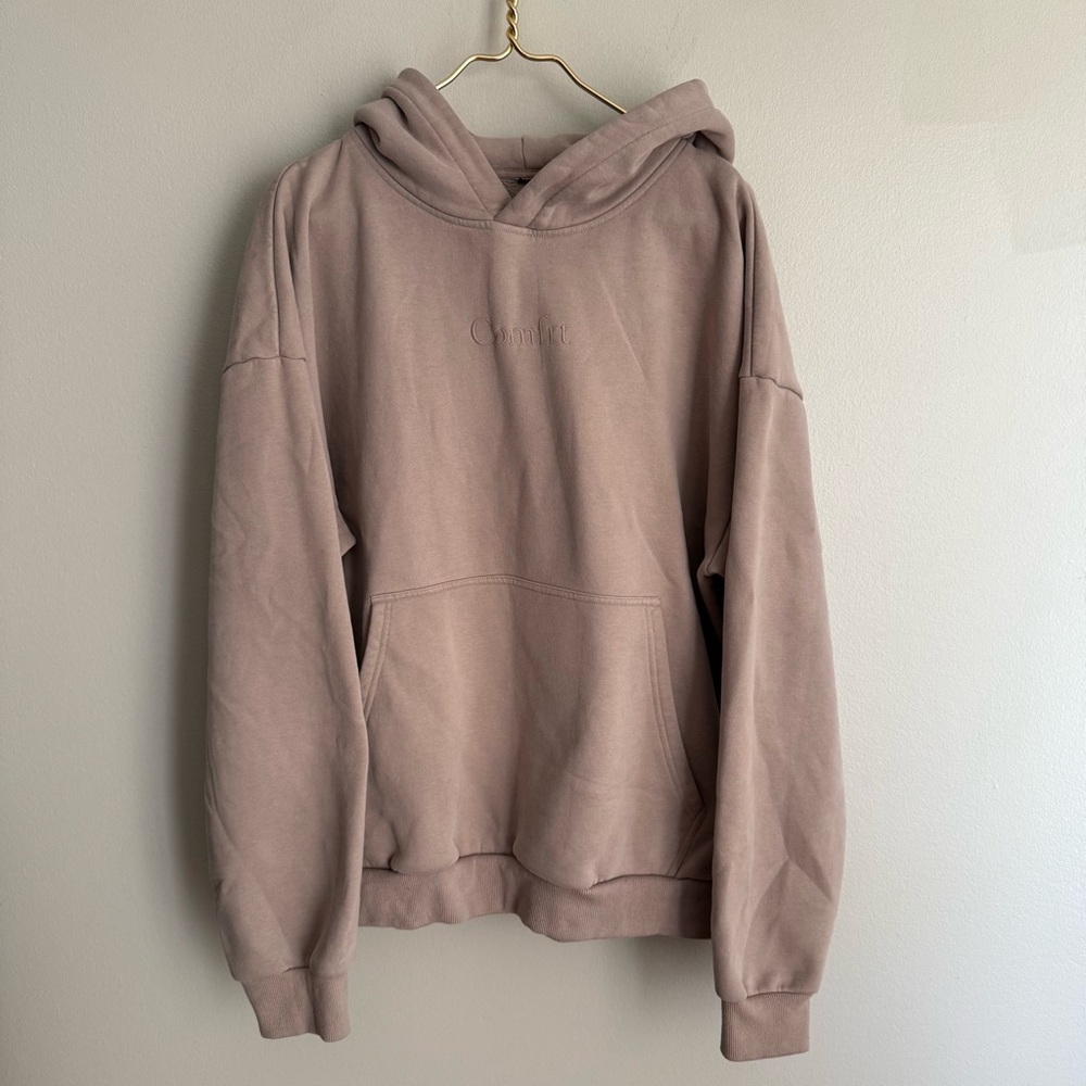 Cmfrt sweatshirt and sweatpants 2 piece set beige taupe unisex - Picture 8 of 8